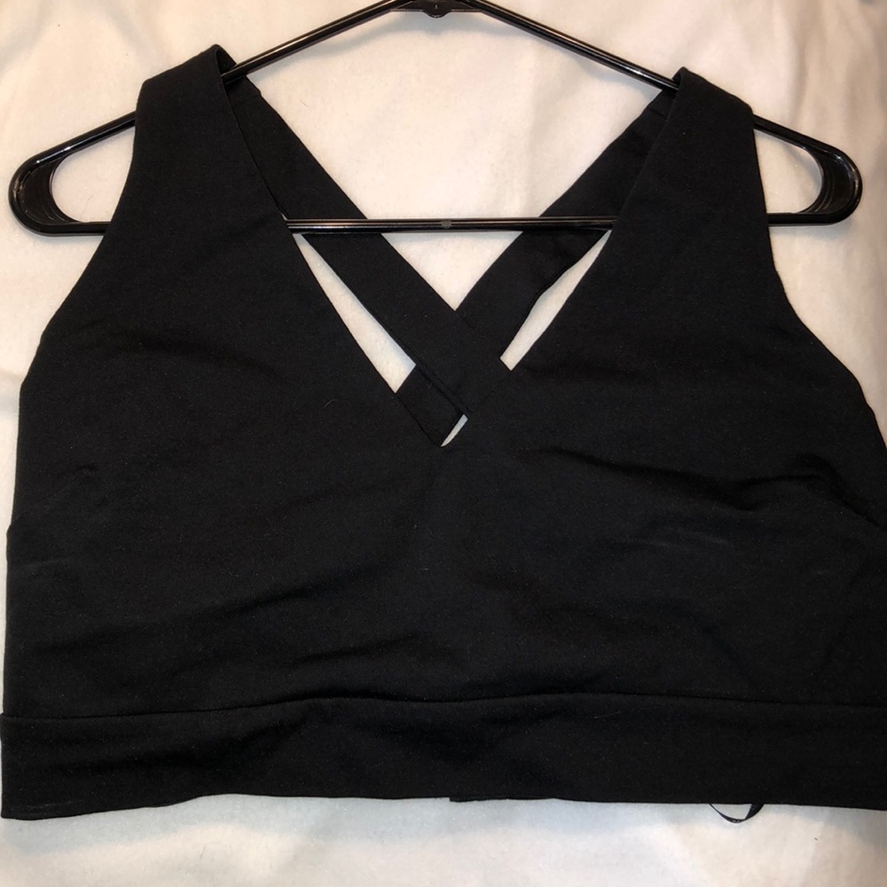 Cross Back Bralette/Crop top